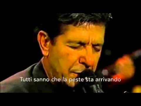 Leonard Cohen - Everybody knows (sub ita)