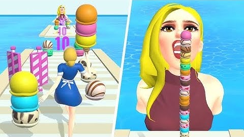 ice cream balance gameplay all levels android.ios . game .new update 🤞🏃‍♂️