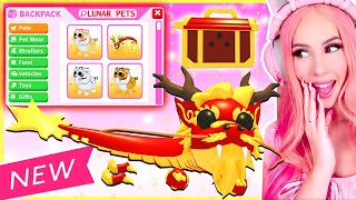 Buying ALL *BRAND NEW* LUNAR NEW YEAR PETS In Adopt Me! Huge Spending Spree (Roblox)