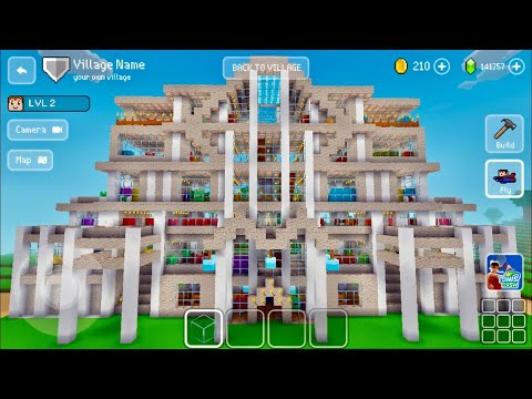 Block Craft 3D: Building Simulator Games For Free Gameplay #1844 (iOS U0026 Android) | Big House🏠