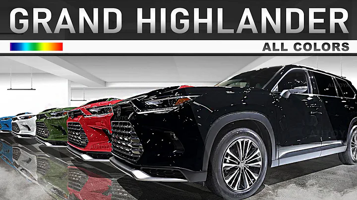 New Toyota Grand Highlander 2024 - All-Colors in Exterior & Interior Configurator - DayDayNews