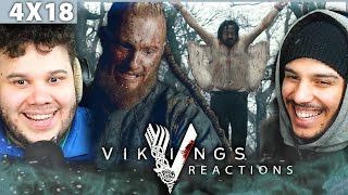 Vikings Season 4 Episode 18 REACTION | King Aelle's Demise