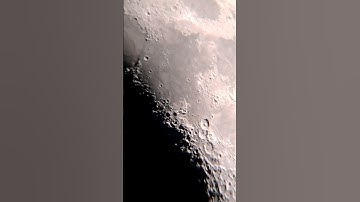 LUA CRESCENTE 120x NO TELESCÓPIO 254mm #shorts #telescopio #ciencia