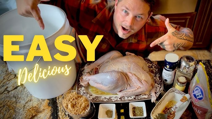 Apple Cider Turkey Brine (video) - Tatyanas Everyday Food