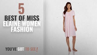 Miss Elaine Women Fashion [2018 Best Sellers]: Miss Elaine Women's Tricot Short Flutter Sleeve