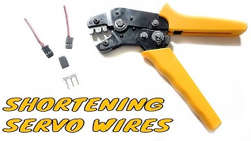Shortening RC Servo Wires