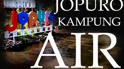 Mengunjungi Jopuro _ Wisata Kampung Sidat saat Air Surut