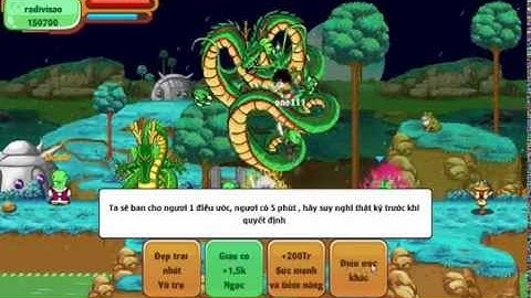 Ngọc rồng online Gọi rồng thần 1s