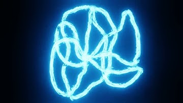 Motion Blur Particles animation in Blender 4.0