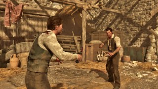 Mafia: The Old Country (PS5) - Enzo Escapes from Don Torrisi and Fights Cesare (Sicilian Dub)
From Chapter 14, La Merica. Cesare brings Enzo to Don Torrisi at the Collezolfe sulfur mine, who wants to execute Enzo for taking Isabella away from him. As the volcano erupts, Enzo takes the chance to escape but is confronted by his former friend, Cesare.
#MafiaTheOldCountry
── ⋆⋅☆⋅⋆ ─── ⋆⋅☆⋅⋆ ─── ⋆⋅☆⋅⋆ ──
Thanks for watching!
💌 If you wish to support this channel directly, gifts in the form of Steam wallet codes or Steam games are very welcome! Mafia: The Old Country (PS5) - Enzo Escapes from Don Torrisi and Fights Cesare (Sicilian Dub)