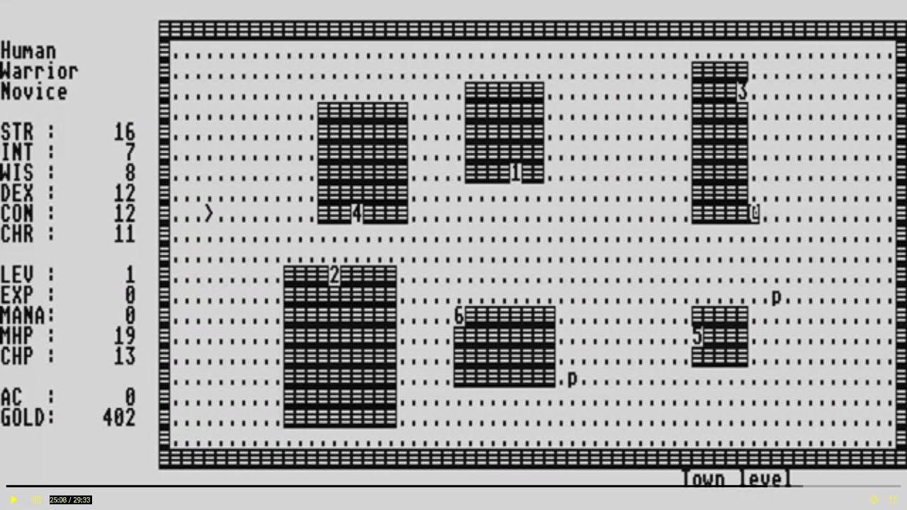 ATARI ST The Dungeons of MORIA Robert Alan Koeneke Stephen Jacobs