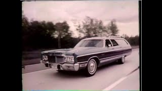 1973 Chrysler Fury & Satellite Station Wagon Dealer Promo Film