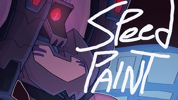 [SPEEDPAINT] Shockwave and Blurr - Transformers Animated