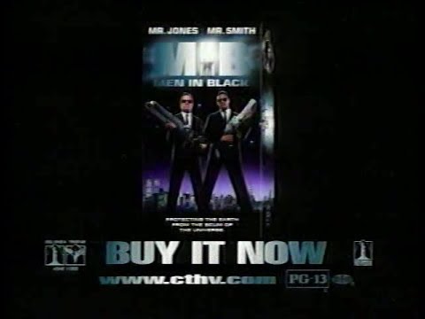 Men In Black VHS DVD Commercial 1997 Will Smith