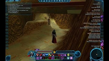 SWTOR Exploit, Glitch, Exploration - Exploring Hutta / Uninstanced Jiguuna Airport Hangar