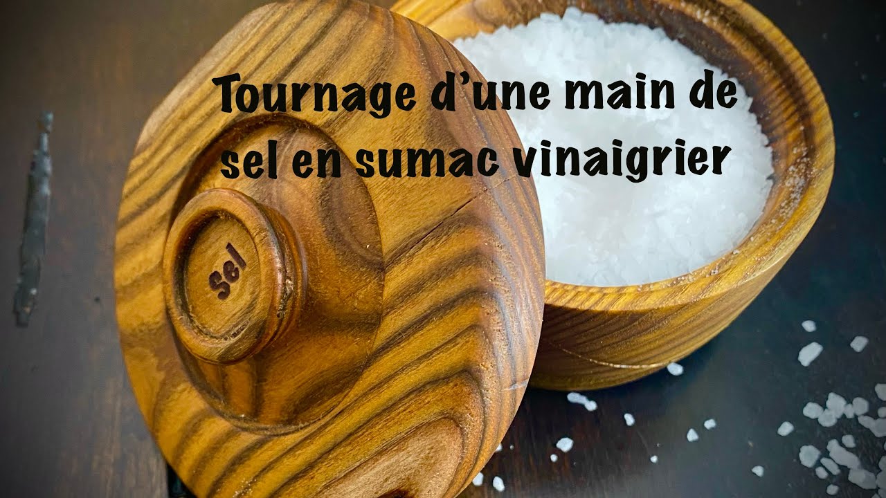 Fabrication d'une main de sel en Sumac Vinaigrier 