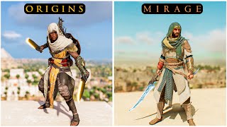 Assassin's Creed Origins VS Assassin's Creed Mirage  Which Game is Best?