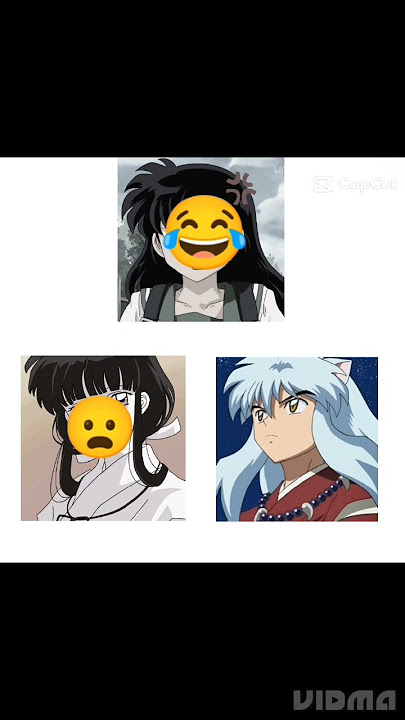 when Inuyasha is talking to kikyo and kagome showed up
