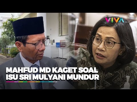 Jawaban Mahfud MD Soal Kabar Menkeu Sri Mulyani akan Mundur