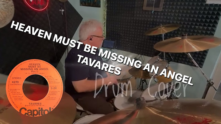 Heaven Must Be Missing an Angel Drums version - Drums performance video thumbnail