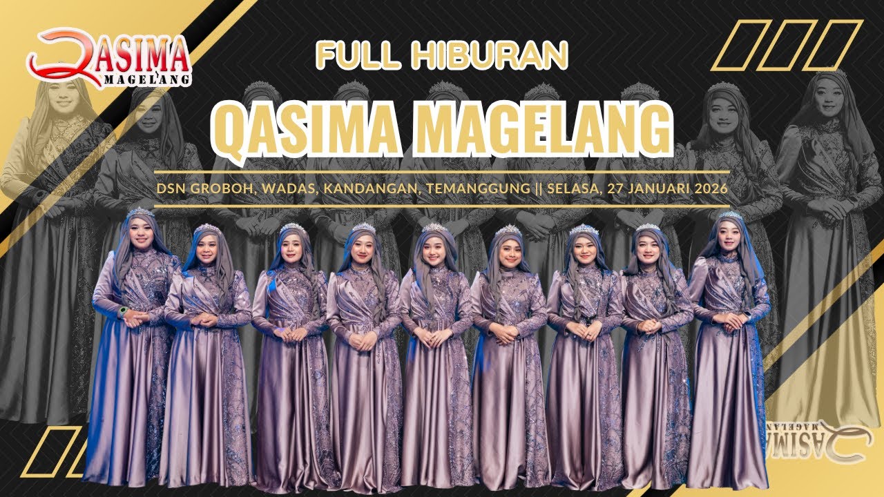 FULL HIBURAN QASIMA LIVE GROBOH KANDANGAN || SELASA, 27 JANUARI 2026