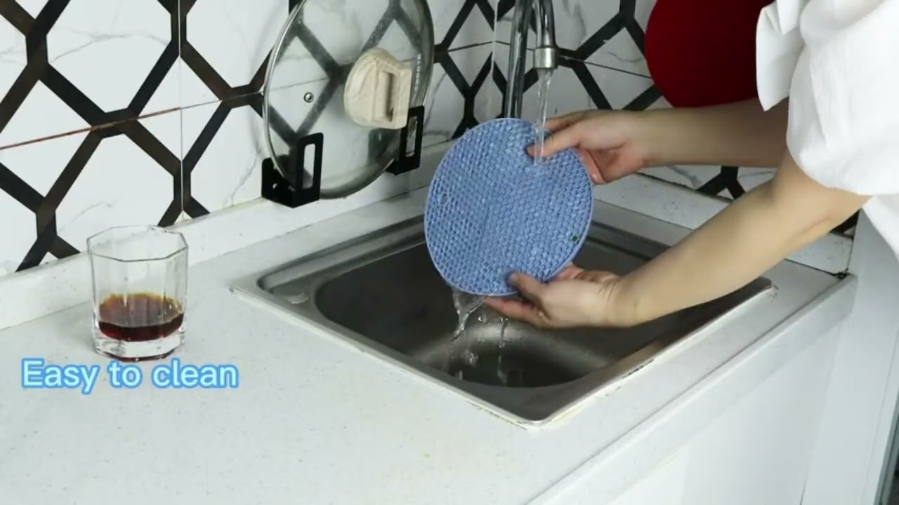 Walfos Silicone Trivet Mats Heat Resistant Pot Holders Set Multipurpose