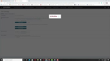 McAfee DLP integration with AWS s3 bucket for storing events and fingerprints