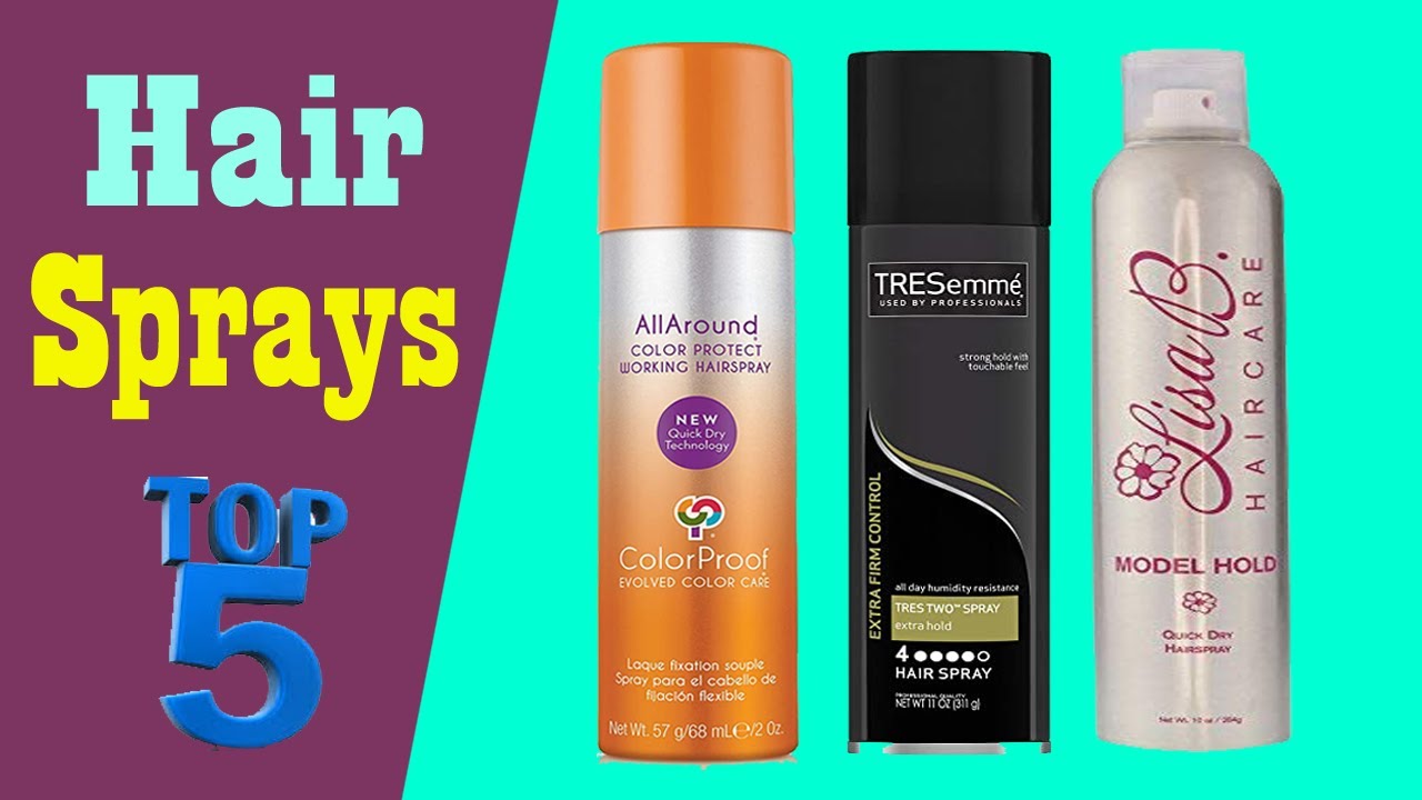 Top 5 Best Hair Sprays 2020 YouTube