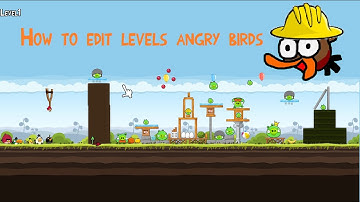 How to edit levels for angry birds 1.0.0 (read description)