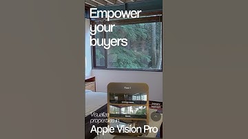 Showcase Properties in Apple Vision Pro | The Tribe Team  #architecture #construction #realestate