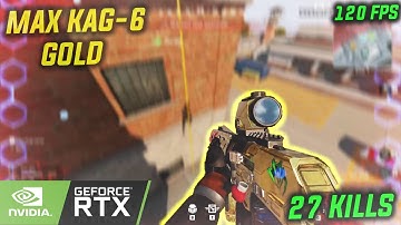 MAX KAG-6 GOLD - 27 KILLS - BLOOD STRIKE 120 FPS GAMEPLAY LEGEND RANK - ULTRA GRAPHICS