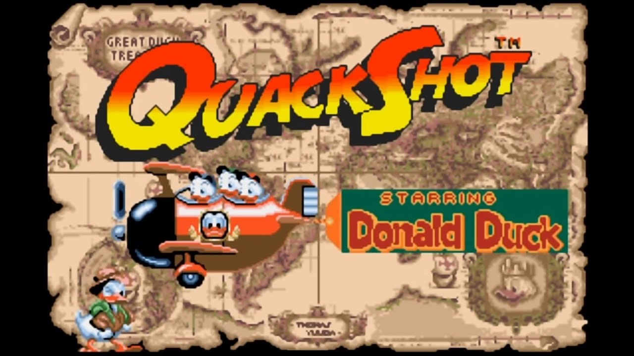 QuackShot Starring Donald Duck. SEGA Genesis. No Damage Walkthrough YouTube