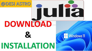 JULIA DOWNLOAD & INSTALL ON WINDOWS 10,11.JULIA PROGRAMMING| JULIA FOR DATA SCIENTIST|JULIA TUTORIAL