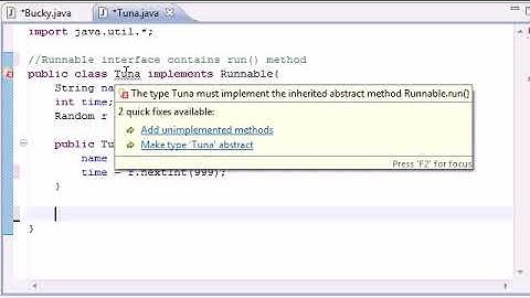 Intermediate Java Tutorial   26 -  Learning about Threads