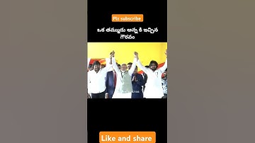 pawan kalyan and chiranjeevi #pawankalyan #chiranjeevi #janasenaparty #apelections