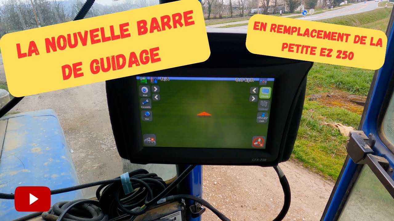 Installation de ma nouvelle barre de guidage - YouTube