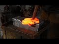 Forging an Awesome Oak Leaf Dish!