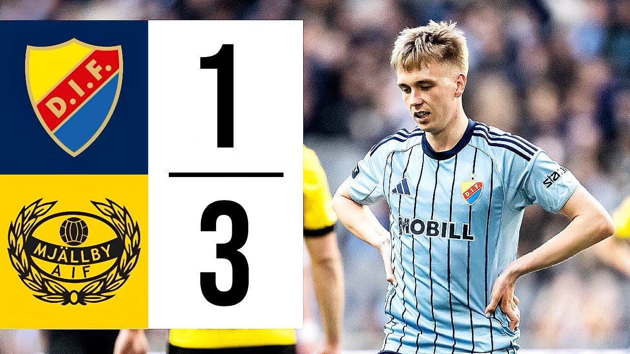 HIGHLIGHTS | DJURGÅRDEN 1-3 MJÄLLBY | ALLSVENSKAN