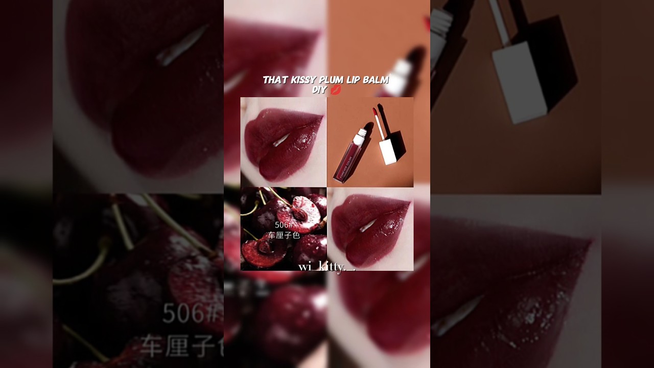 Watch diy cherry lip balm 💤💤 on YouTube Watch diy cherry lip balm 💤💤 on YouTube
