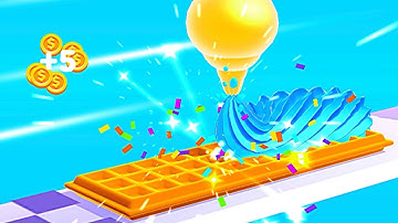 Perfect Cream ASMR Game -Very Satisfying Video -Relaxing Sounds