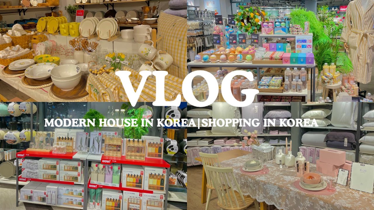 SHOPPING IN KOREA🇰🇷MODERN HOUSEHOME DECOR IN KOREA🇰🇷모던하우스 쇼핑 🛒 YouTube