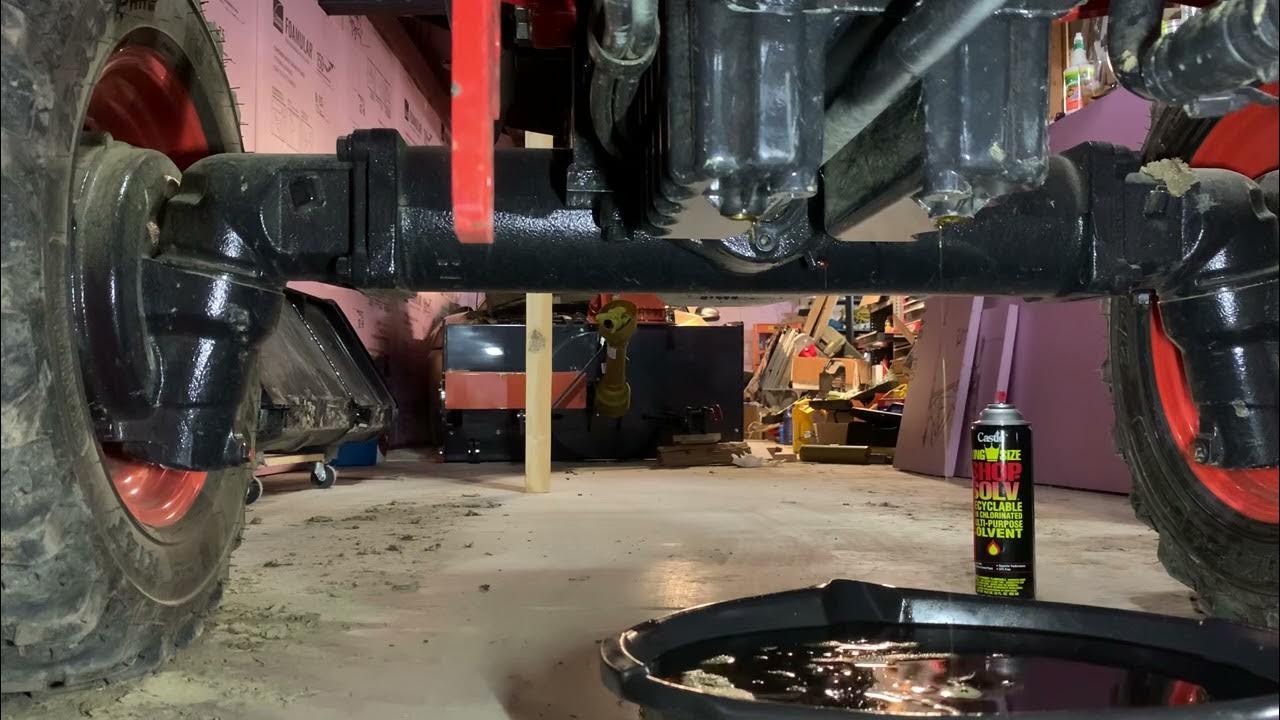 Kioti ck2610 easy 50 hr break in oil change YouTube