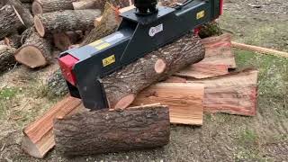 Wood splitter for excavators