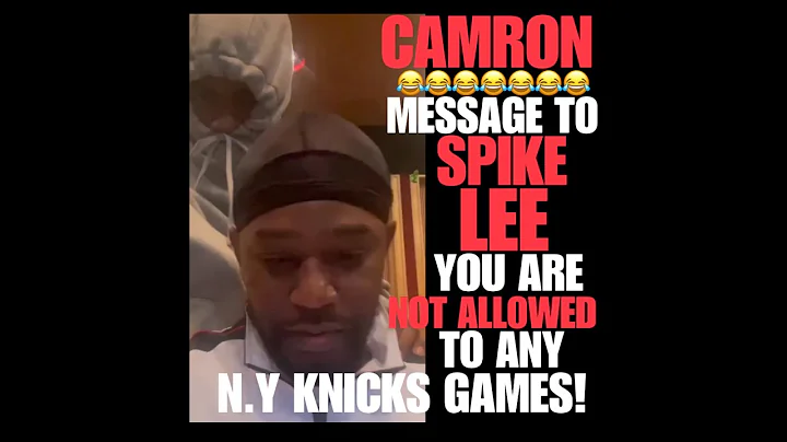 NIMH Ep #355 Camron message to Spike Lee! Stop coming to N.Y Knicks games