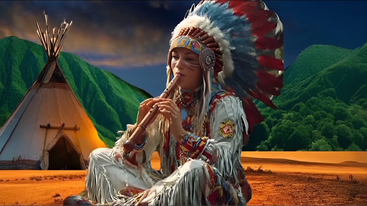 Native Stress Inspirational Message | Flute Music Native American - Mind Relaxing ...