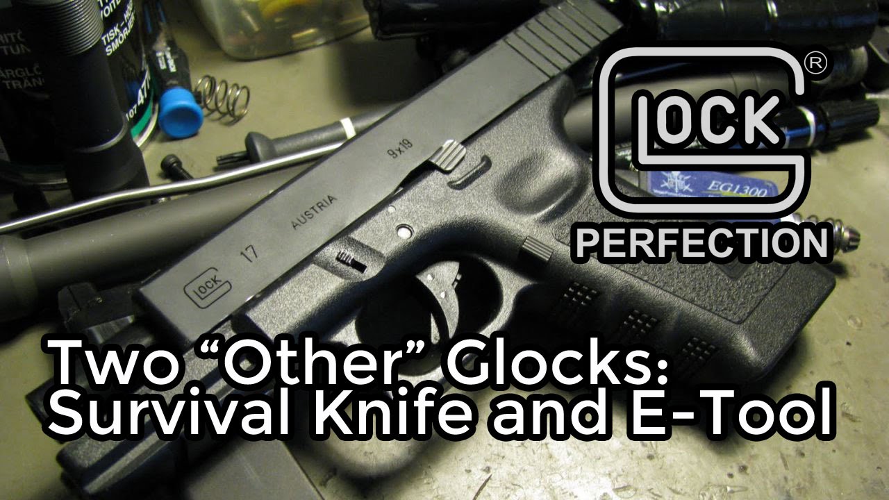 Glock Entrenching Tool and Survival Knife - YouTube