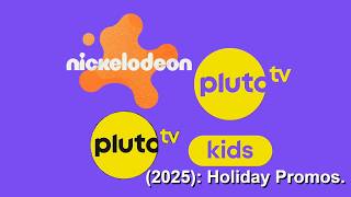 Pluto Tv, Pluto Tv Kids & Nickelodeon 2025 Holiday Promos