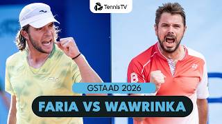 🇨🇭Stan Wawrinka Vs Jaime Faria 🇵🇹 | Gstaad 2026 Highlights News