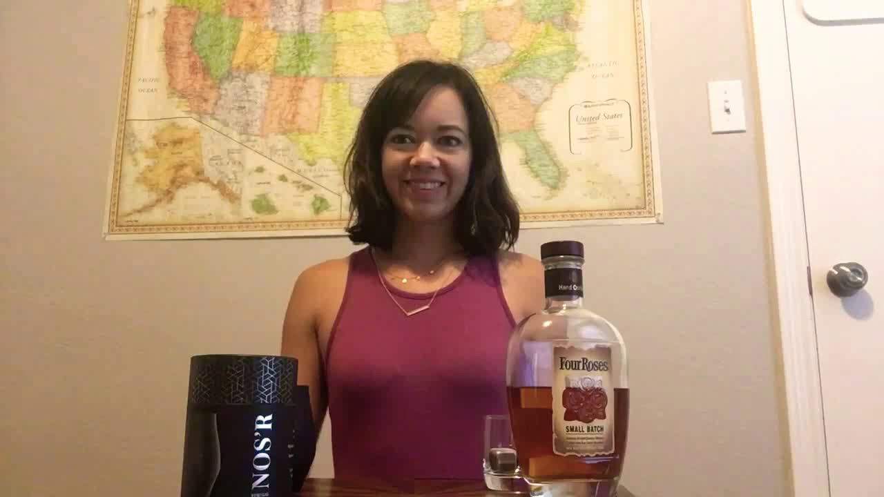 Four Roses Bourbon Tasting with Brumate Nos'r Glass Review 