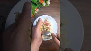 How to Remove Sitaphal Seeds from Pulp At Home Easily deseed custardapple shorts